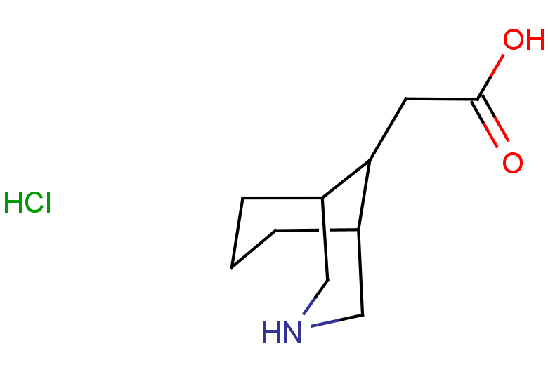2-{3-azabicyclo[3.3.1]nonan-9-yl}acetic acid hydrochloride
