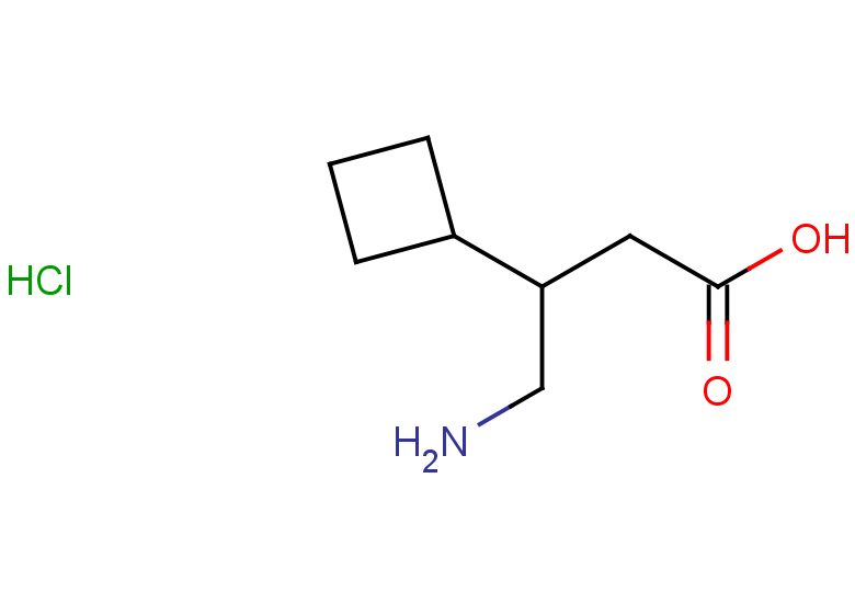 4-amino-3-cyclobutylbutanoic acid hydrochloride