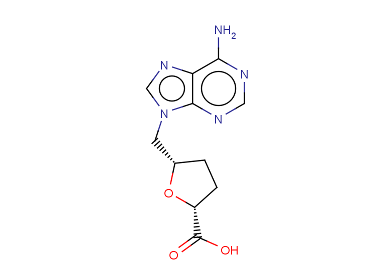 rac-(2R,5S)-5-[(6-amino-9H-purin-9-yl)methyl]oxolane-2-carboxylic acid