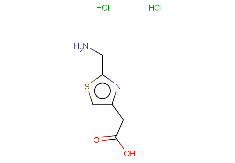 2-[2-(aminomethyl)-1,3-thiazol-4-yl]acetic acid dihydrochloride
