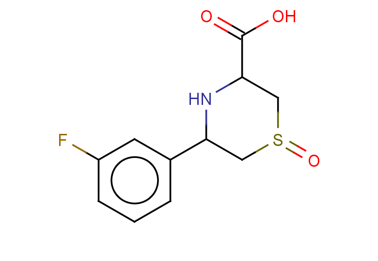 5-(3-fluorophenyl)-1-oxo-1lambda4-thiomorpholine-3-carboxylic acid