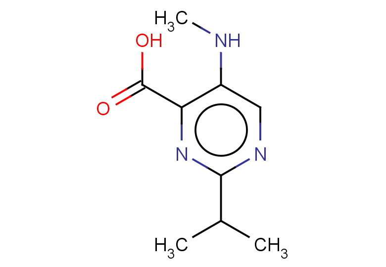 2-isopropyl-5-(methylamino)pyrimidine-4-carboxylic acid