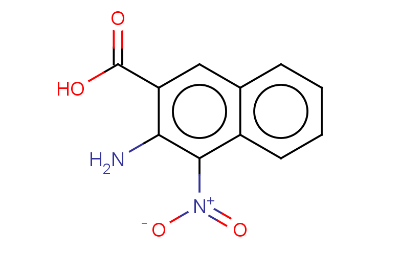 3-amino-4-nitronaphthalene-2-carboxylic acid