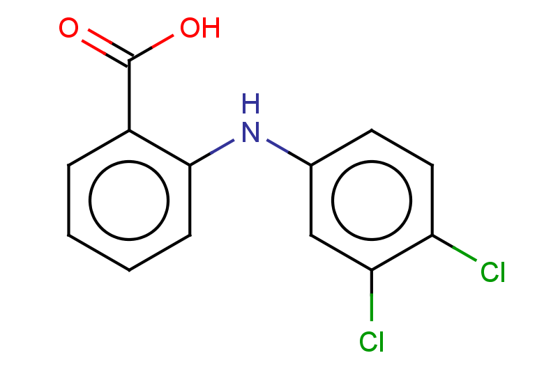 2-[(3,4-dichlorophenyl)amino]benzoic acid