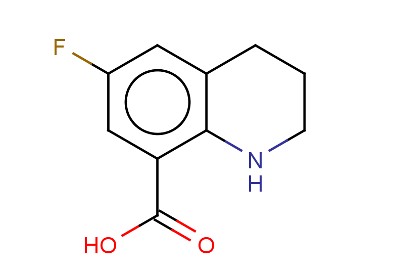 6-fluoro-1,2,3,4-tetrahydroquinoline-8-carboxylic acid