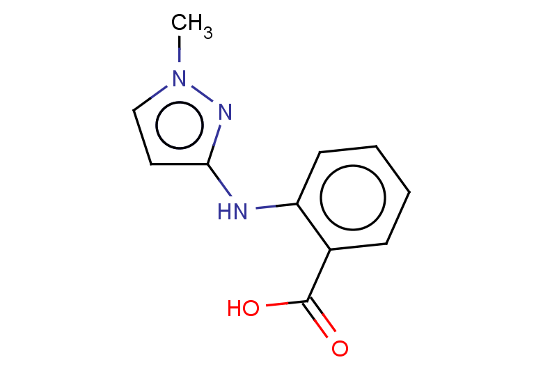 2-((1-methyl-1H-pyrazol-3-yl)amino)benzoic acid