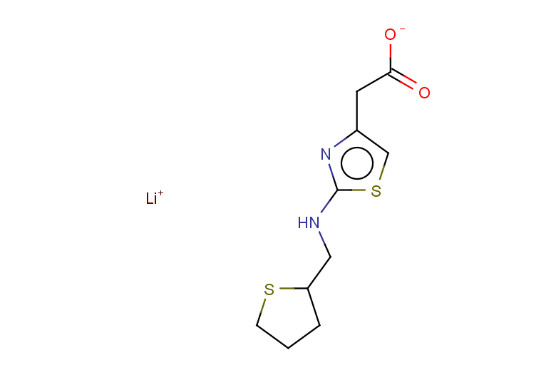 lithium(1+) ion 2-(2-{[(thiolan-2-yl)methyl]amino}-1,3-thiazol-4-yl)acetate