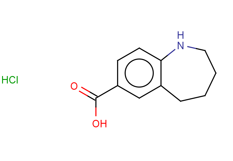 2,3,4,5-tetrahydro-1H-1-benzazepine-7-carboxylic acid hydrochloride