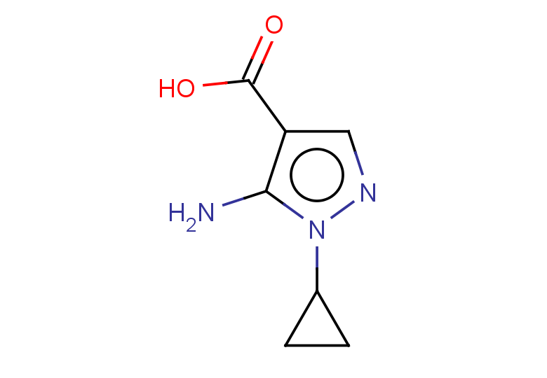 5-amino-1-cyclopropyl-1H-pyrazole-4-carboxylic acid