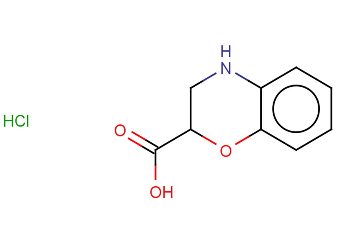 3,4-dihydro-2H-1,4-benzoxazine-2-carboxylic acid hydrochloride