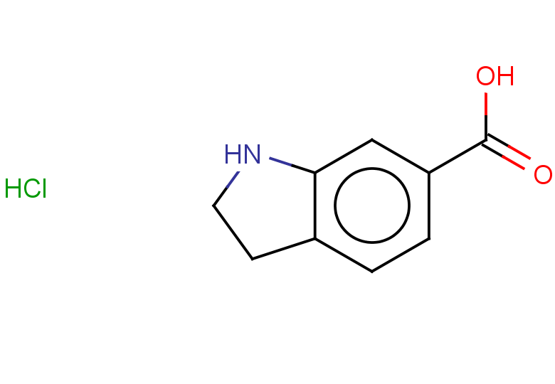 2,3-dihydro-1H-indole-6-carboxylic acid hydrochloride