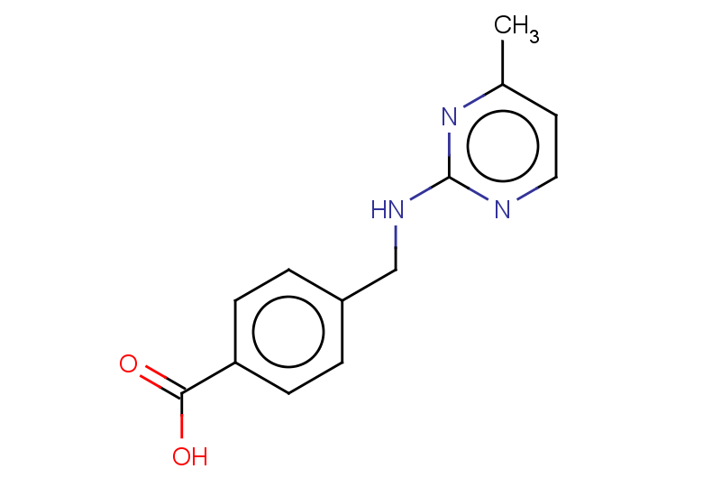 4-(((4-methylpyrimidin-2-yl)amino)methyl)benzoic acid