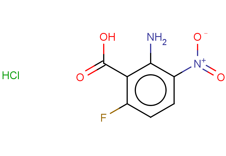 2-amino-6-fluoro-3-nitrobenzoic acid hydrochloride