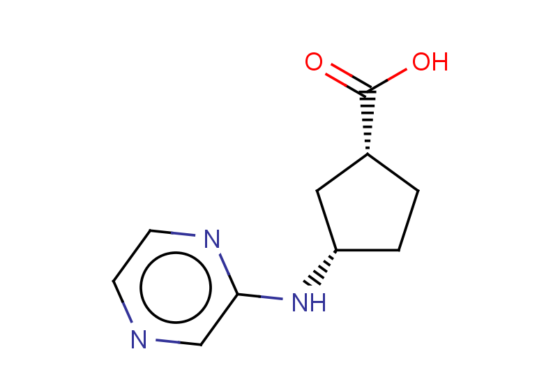 rac-(1R,3S)-3-[(pyrazin-2-yl)amino]cyclopentane-1-carboxylic acid, cis