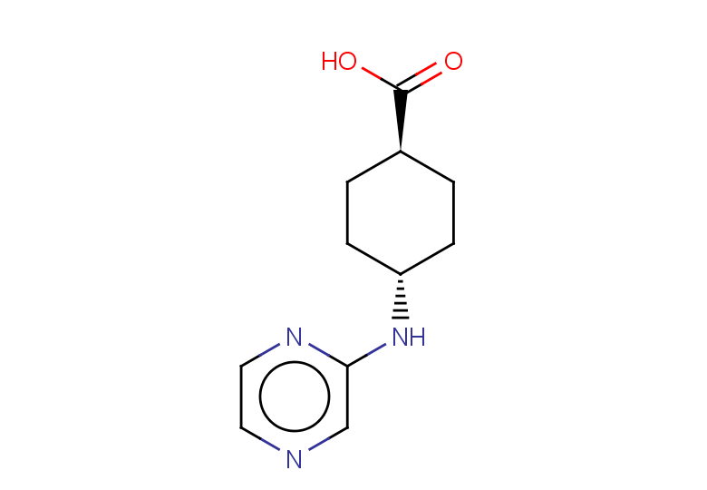 rac-(1r,4r)-4-[(pyrazin-2-yl)amino]cyclohexane-1-carboxylic acid, trans