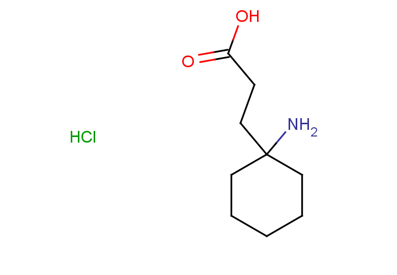 3-(1-aminocyclohexyl)propanoic acid hydrochloride