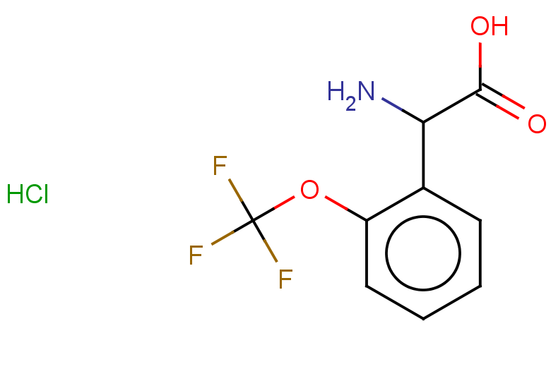 2-amino-2-[2-(trifluoromethoxy)phenyl]acetic acid hydrochloride