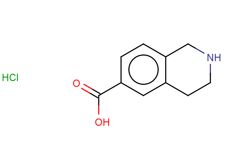 1,2,3,4-tetrahydroisoquinoline-6-carboxylic acid hydrochloride