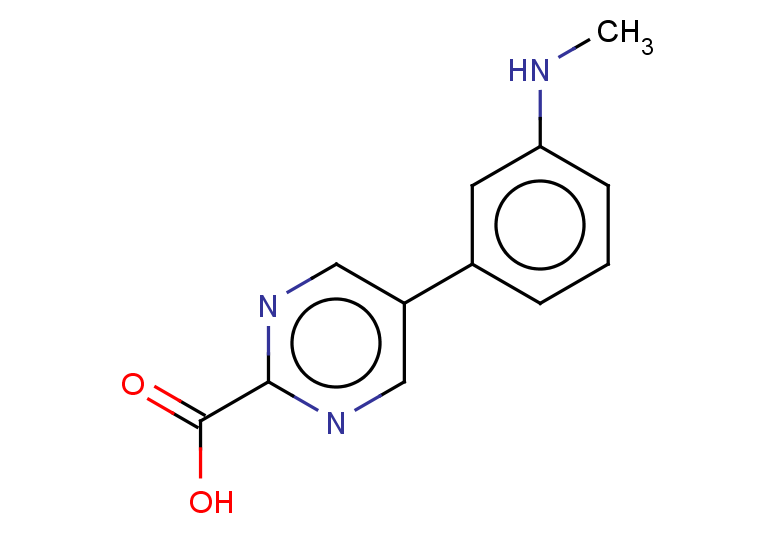 5-[3-(methylamino)phenyl]pyrimidine-2-carboxylic acid
