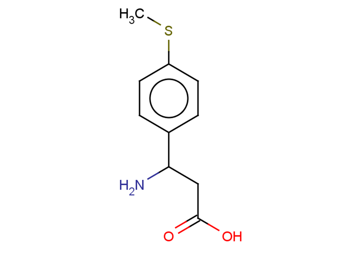 3-amino-3-[4-(methylsulfanyl)phenyl]propanoic acid