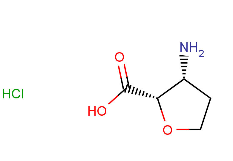 rac-(2R,3S)-3-aminooxolane-2-carboxylic acid hydrochloride, cis