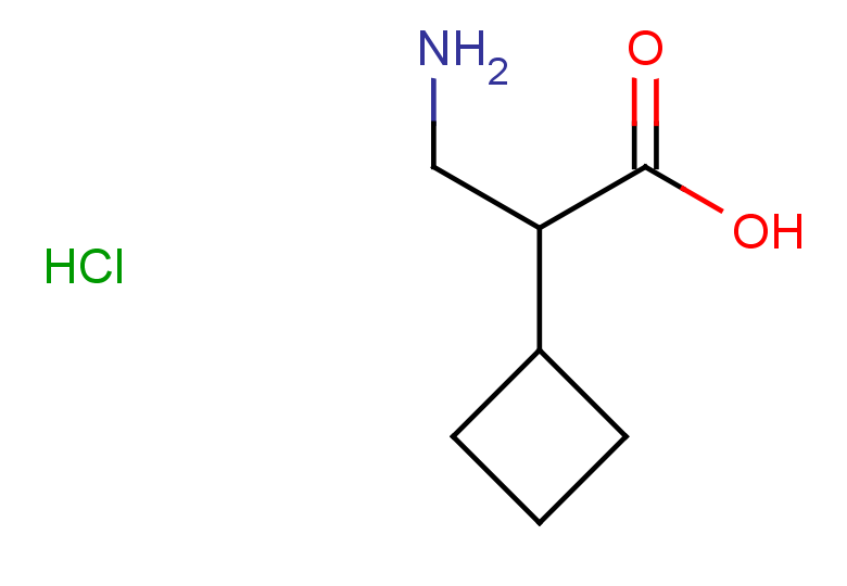 3-amino-2-cyclobutylpropanoic acid hydrochloride