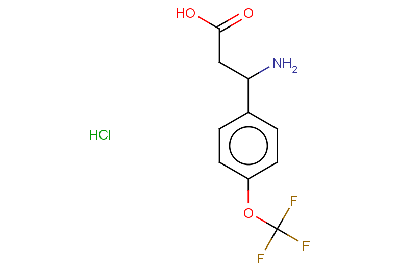3-amino-3-[4-(trifluoromethoxy)phenyl]propanoic acid hydrochloride