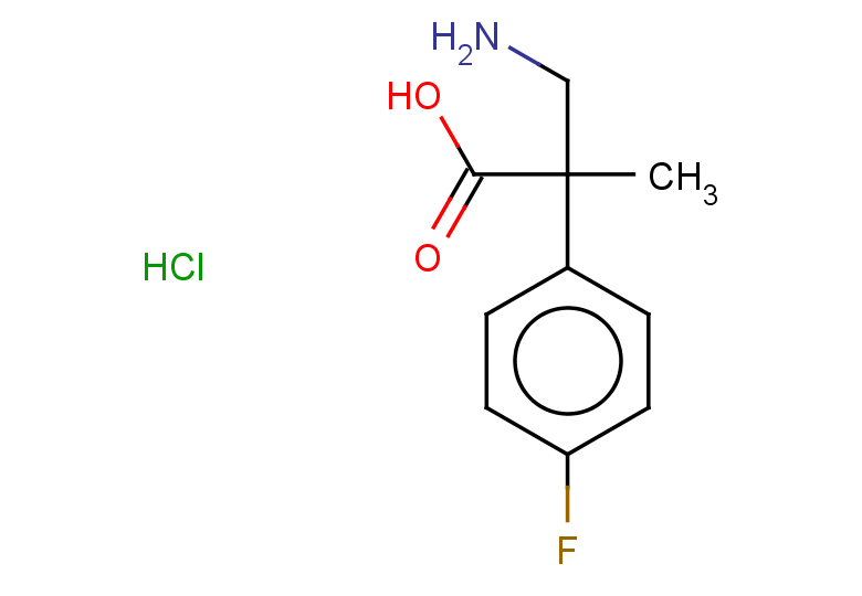 3-amino-2-(4-fluorophenyl)-2-methylpropanoic acid hydrochloride