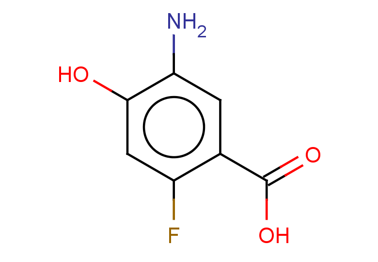 5-amino-2-fluoro-4-hydroxybenzoic acid