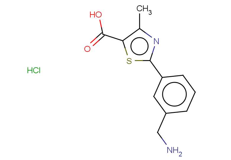 2-[3-(aminomethyl)phenyl]-4-methyl-1,3-thiazole-5-carboxylic acid hydrochloride