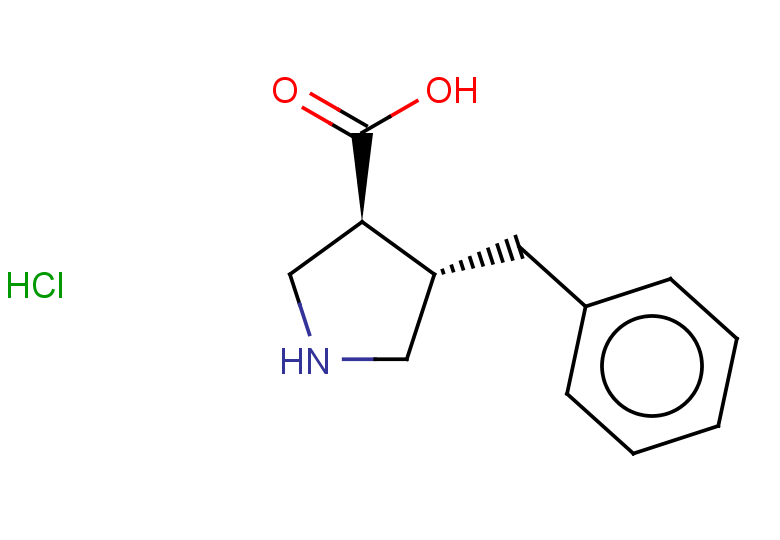 (3S,4S)-4-benzylpyrrolidine-3-carboxylic acid hydrochloride
