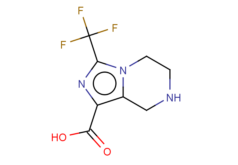 3-(trifluoromethyl)-5H,6H,7H,8H-imidazo[1,5-a]pyrazine-1-carboxylic acid