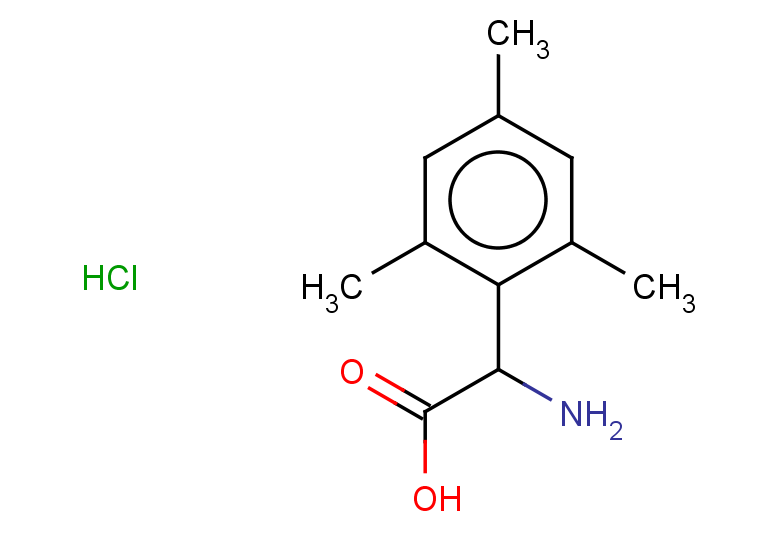 2-amino-2-(2,4,6-trimethylphenyl)acetic acid hydrochloride