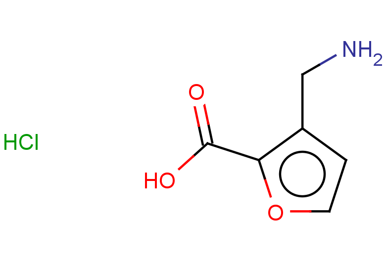 3-(aminomethyl)furan-2-carboxylic acid hydrochloride