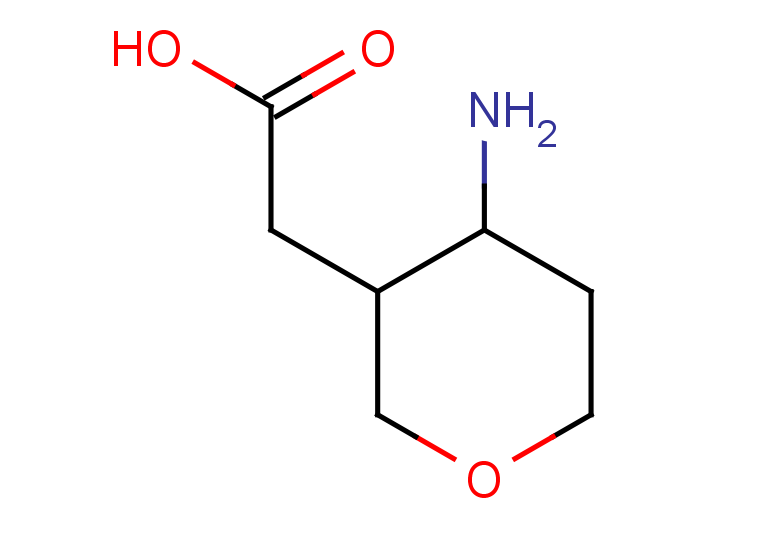 2-(4-aminooxan-3-yl)acetic acid