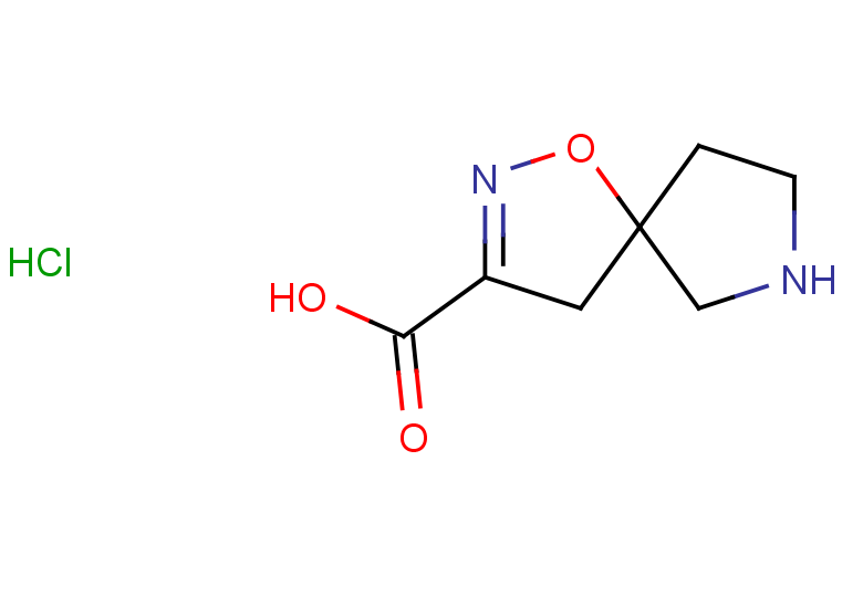 1-oxa-2,7-diazaspiro[4.4]non-2-ene-3-carboxylic acid hydrochloride