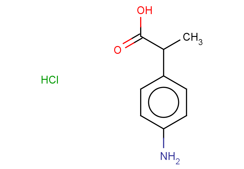 2-(4-aminophenyl)propanoic acid hydrochloride