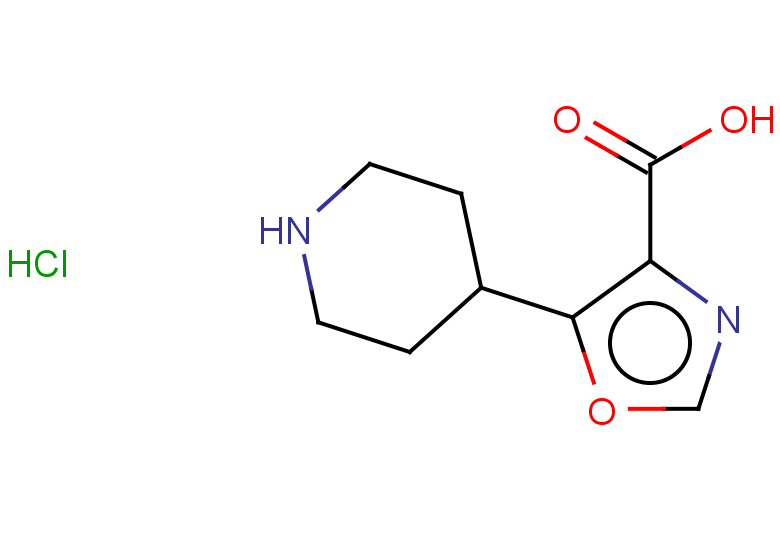 5-(piperidin-4-yl)-1,3-oxazole-4-carboxylic acid hydrochloride