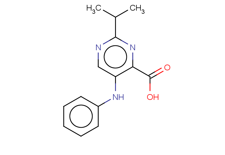 2-isopropyl-5-(phenylamino)pyrimidine-4-carboxylic acid