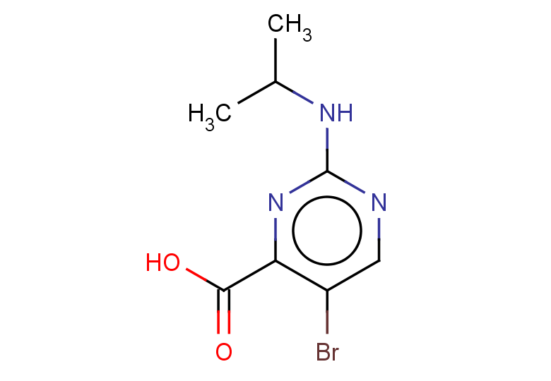 5-bromo-2-(propan-2-ylamino)pyrimidine-4-carboxylic acid