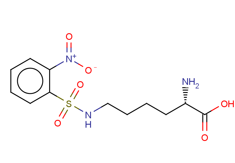 (2S)-2-amino-6-(2-nitrobenzenesulfonamido)hexanoic acid