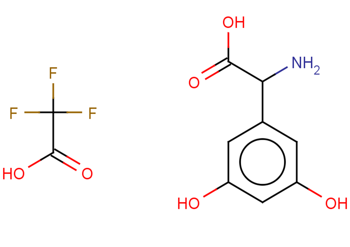 2-amino-2-(3,5-dihydroxyphenyl)acetic acid, trifluoroacetic acid