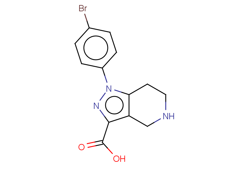 1-(4-bromophenyl)-1H,4H,5H,6H,7H-pyrazolo[4,3-c]pyridine-3-carboxylic acid