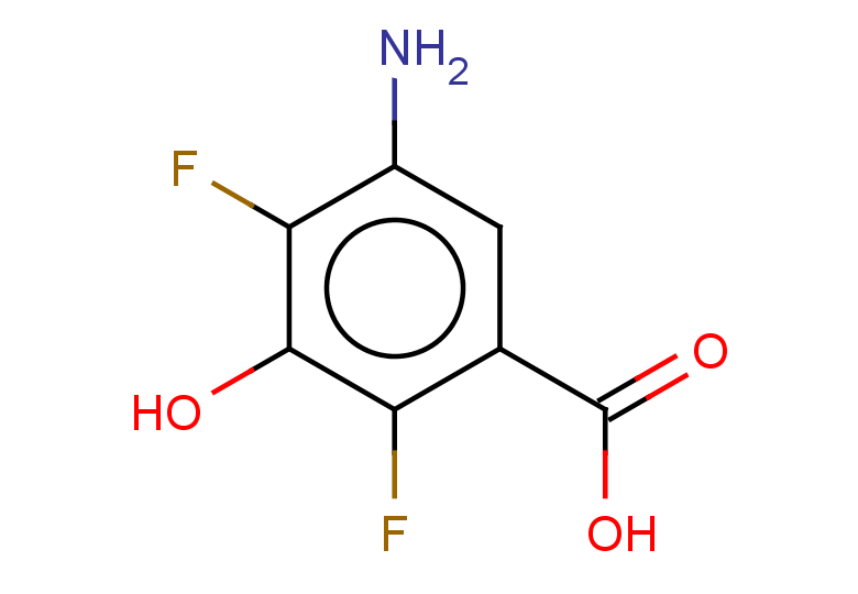 5-amino-2,4-difluoro-3-hydroxybenzoic acid