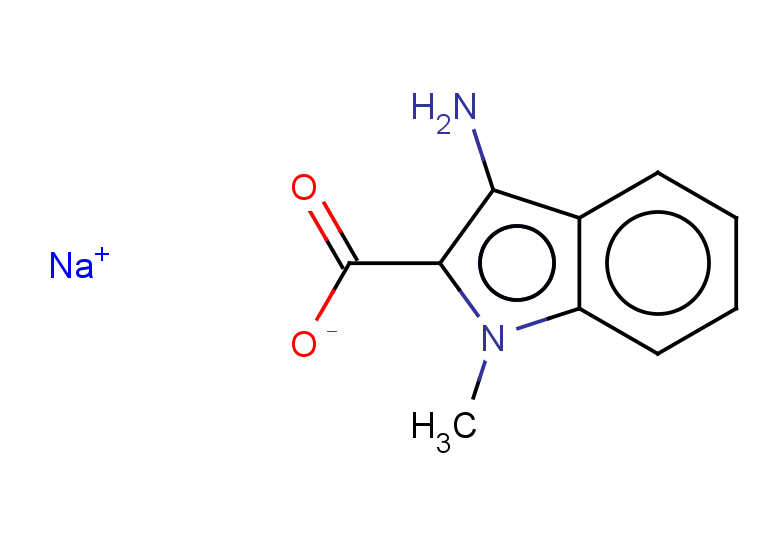 sodium 3-amino-1-methyl-1H-indole-2-carboxylate
