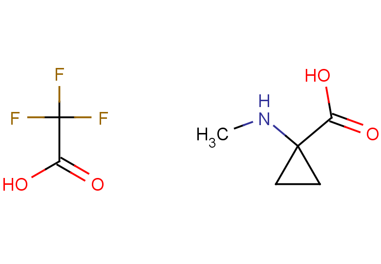 1-(methylamino)cyclopropane-1-carboxylic acid, trifluoroacetic acid