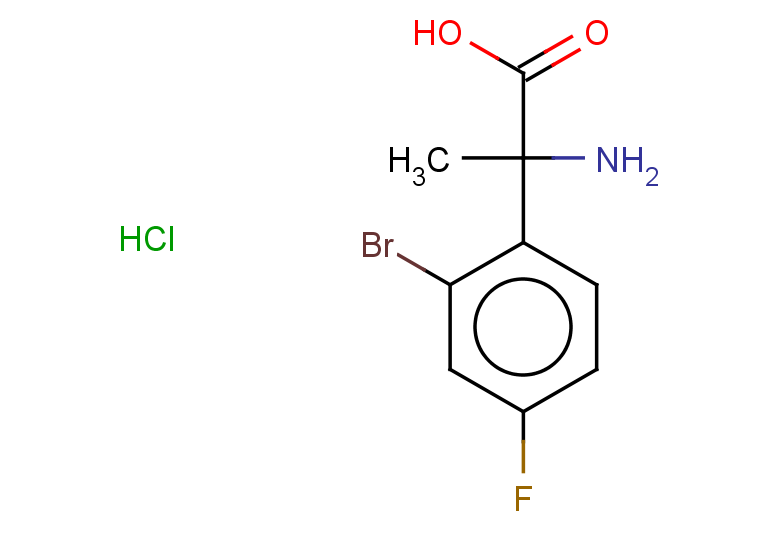 2-amino-2-(2-bromo-4-fluorophenyl)propanoic acid hydrochloride
