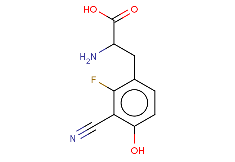2-amino-3-(3-cyano-2-fluoro-4-hydroxyphenyl)propanoic acid