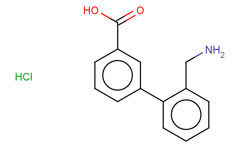 3-[2-(aminomethyl)phenyl]benzoic acid hydrochloride