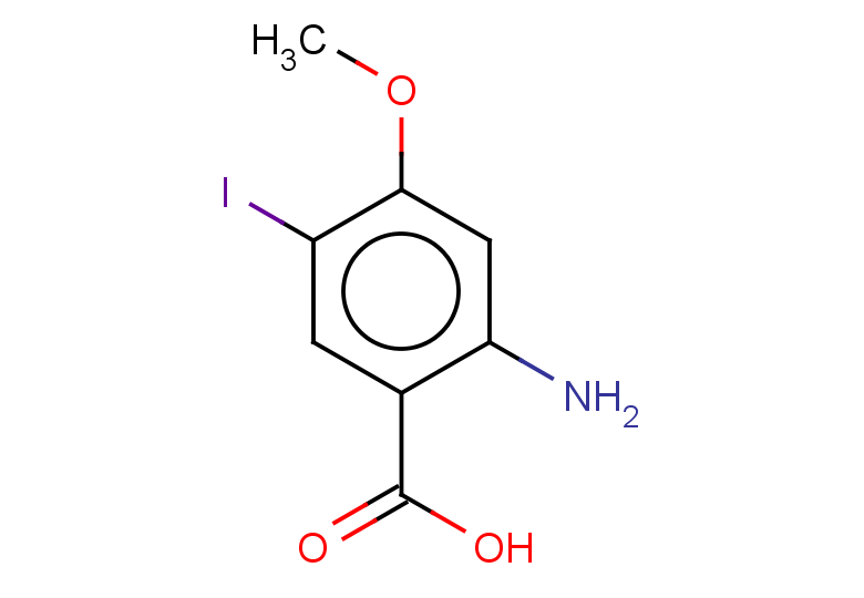 2-amino-5-iodo-4-methoxybenzoic acid